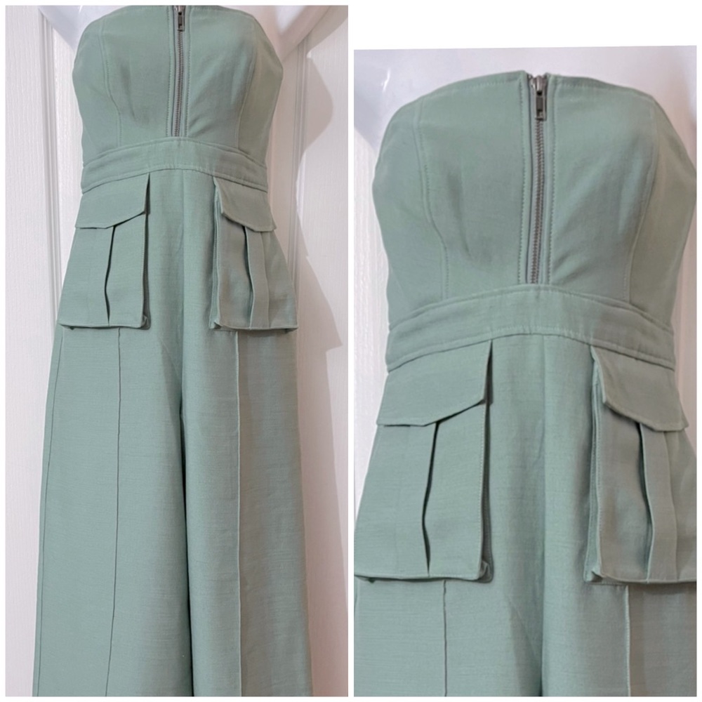 Beautiful sage green jumpsuit size xs/small